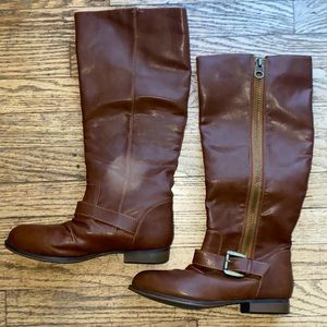 Brown Knee High Boots